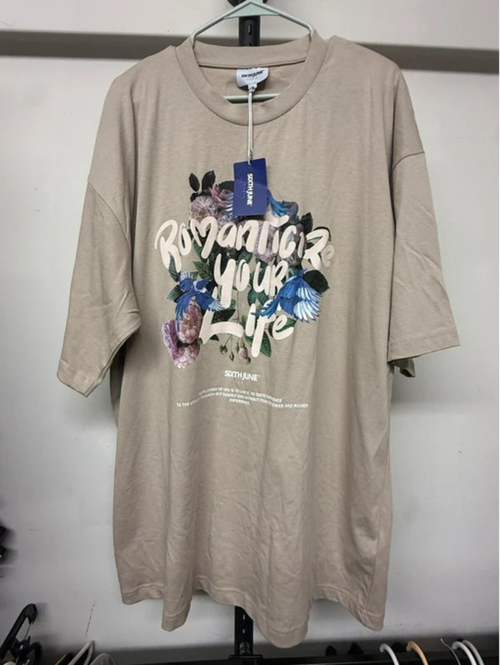 Sixth June Paris streetwear graphic Tee XXL
